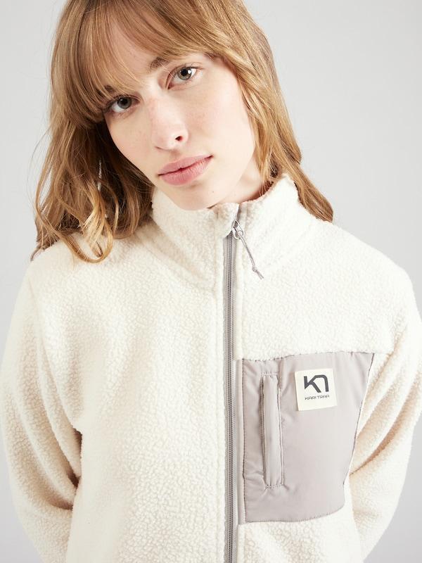 Kari Traa Kari Traa Funktionsfleecejacke 'Rothe' in Creme Kitt Kostenloser Versand international