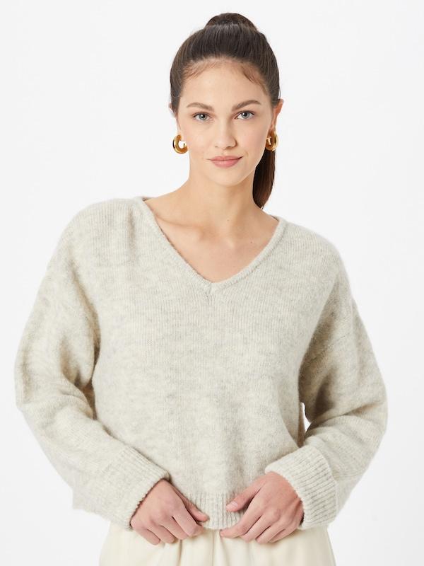 AMERICAN VINTAGE AMERICAN VINTAGE Pullover 'EAST' in Greige Speichern exportieren