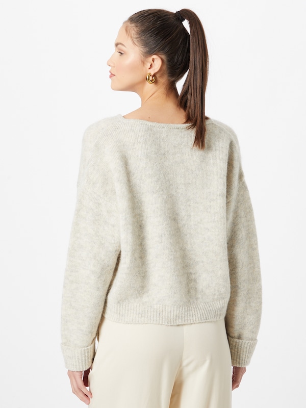 AMERICAN VINTAGE AMERICAN VINTAGE Pullover 'EAST' in Greige Speichern exportieren