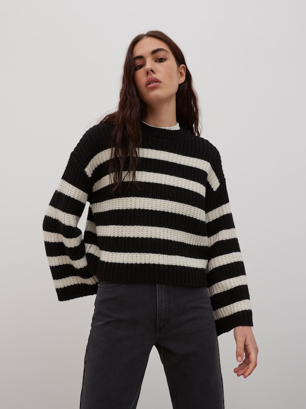 EDITED EDITED Pullover 'Louise' in Schwarz zollfrei