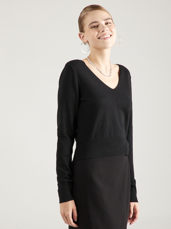 ABOUT YOU ABOUT YOU Pullover 'Lara' in Schwarz Rabatte dieses Monats