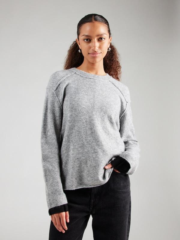 ABOUT YOU ABOUT YOU Pullover 'Birka' in Graumeliert Outlet