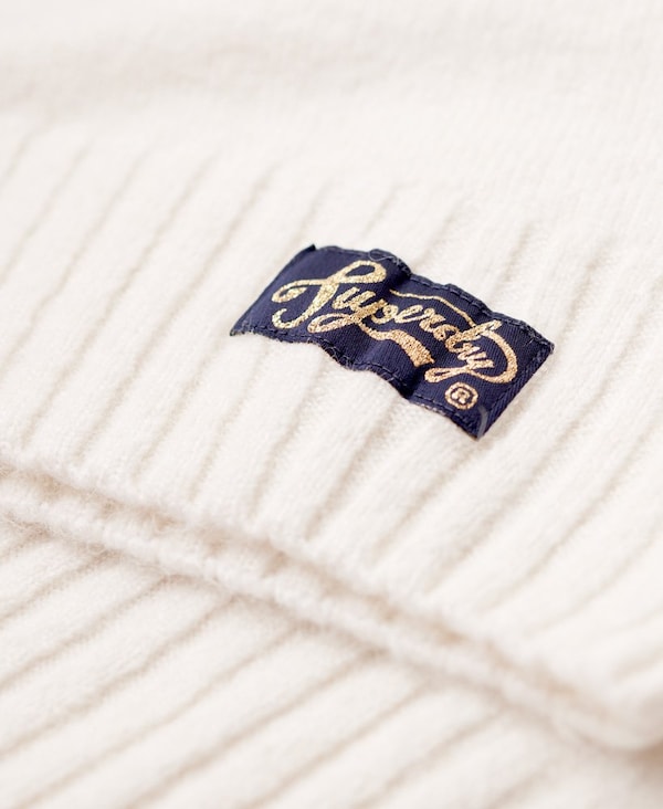 Superdry Superdry Pullover in Weiß Auslauf