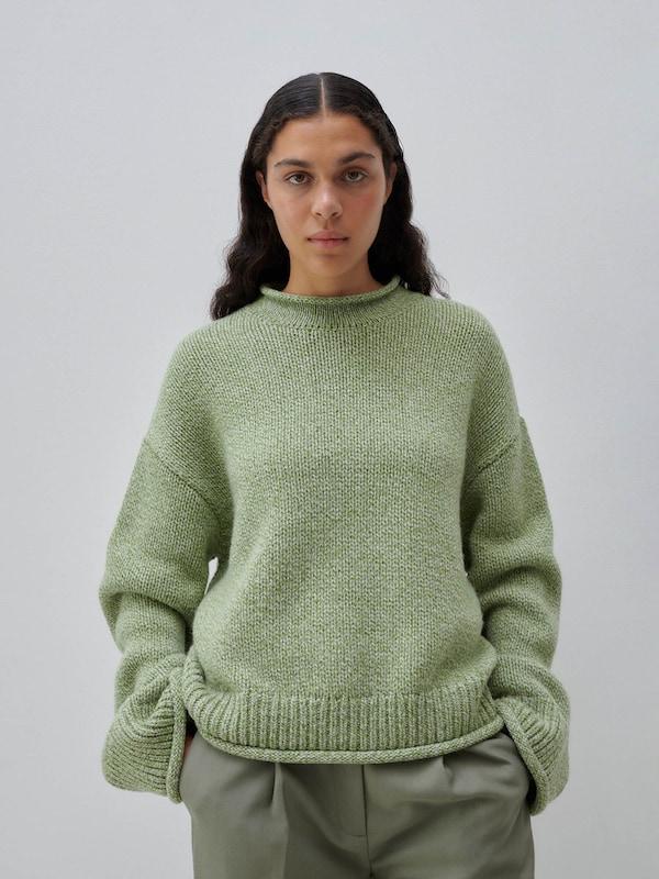 ABOUT YOU x Marie von Behrens ABOUT YOU x Marie von Behrens Pullover 'Suzi' (GRS) in Grün Rabatt