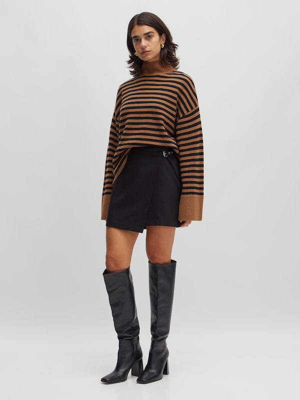 EDITED EDITED Pullover 'Matthea ' (RWS) in Braun Günstig kaufen