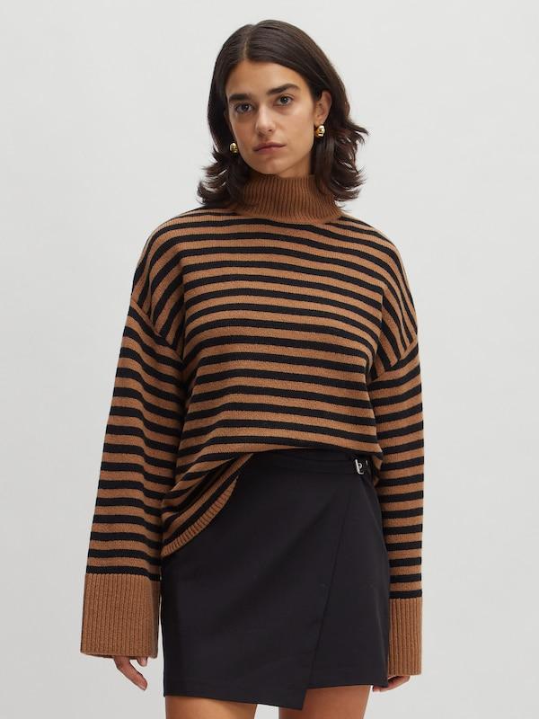 EDITED EDITED Pullover 'Matthea ' (RWS) in Braun Günstig kaufen