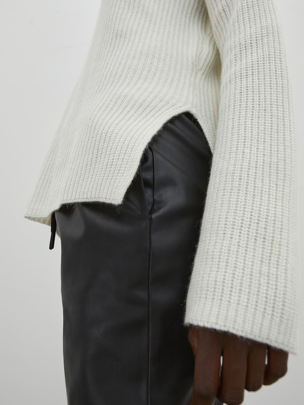 EDITED EDITED Pullover mit Kaschmiranteil 'Allegra' in Weiß Großer Ausverkauf