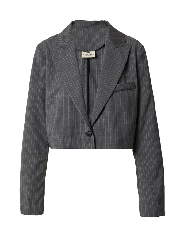 A LOT LESS A LOT LESS Blazer 'Helene' in Grau Heißer Verkauf