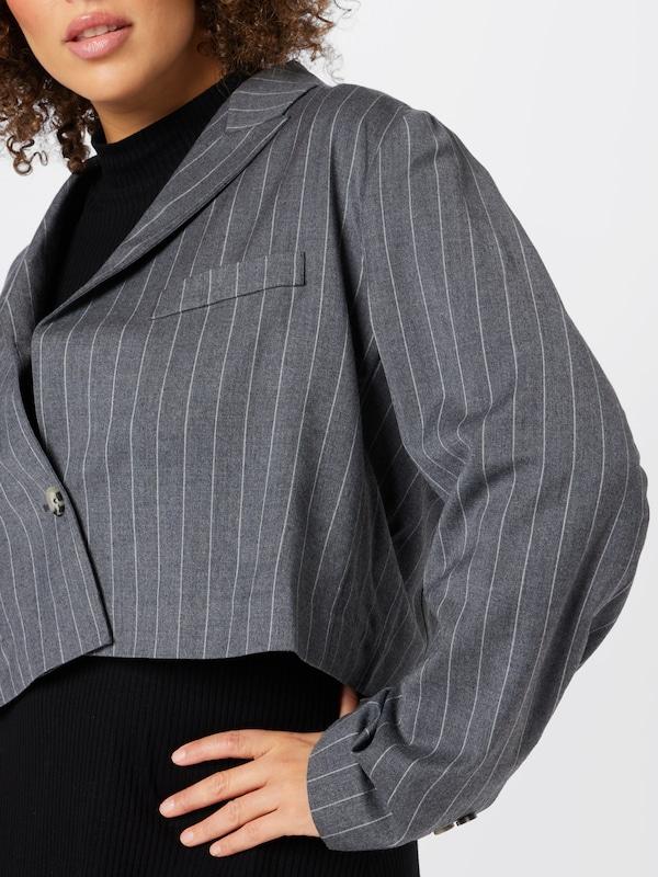 A LOT LESS A LOT LESS Blazer 'Helene' in Grau Heißer Verkauf