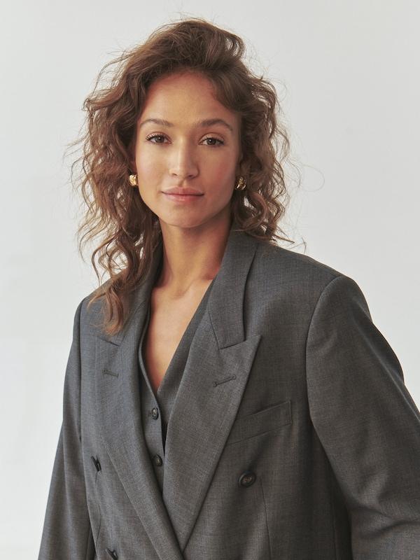 TATUUM TATUUM Blazer 'Erme' in Graumeliert Bestseller