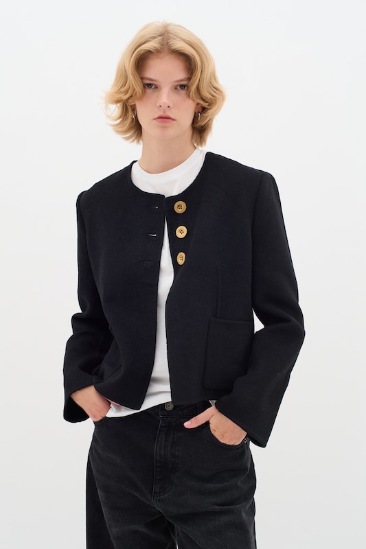 InWear InWear Blazer 'JennieI' in Schwarz Saisonale Angebote