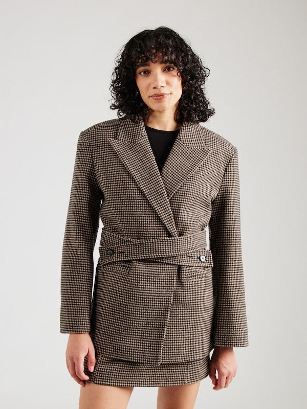 u0026 Other Stories & Other Stories Blazer in Cappuccino Dunkelbraun Sonderangebote