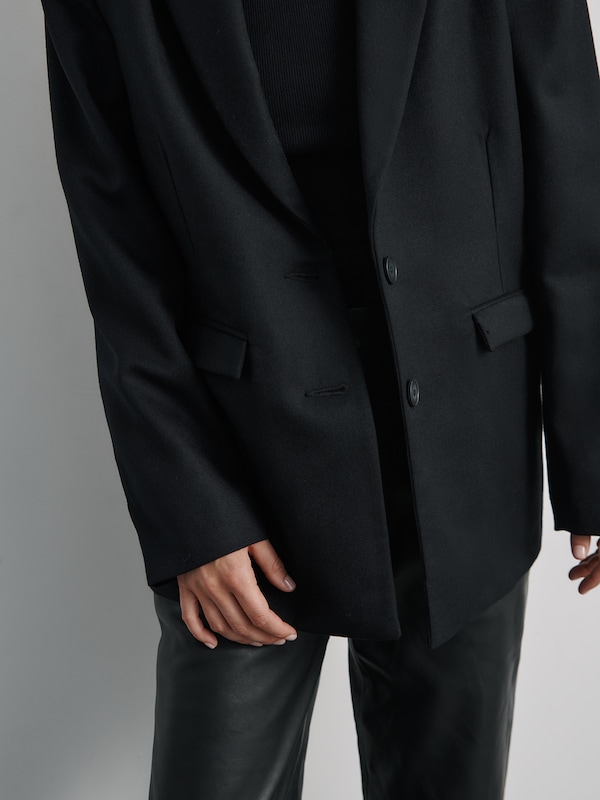 ABOUT YOU x Marie von Behrens ABOUT YOU x Marie von Behrens Blazer 'Caya' in Schwarz Riesige Ersparnisse