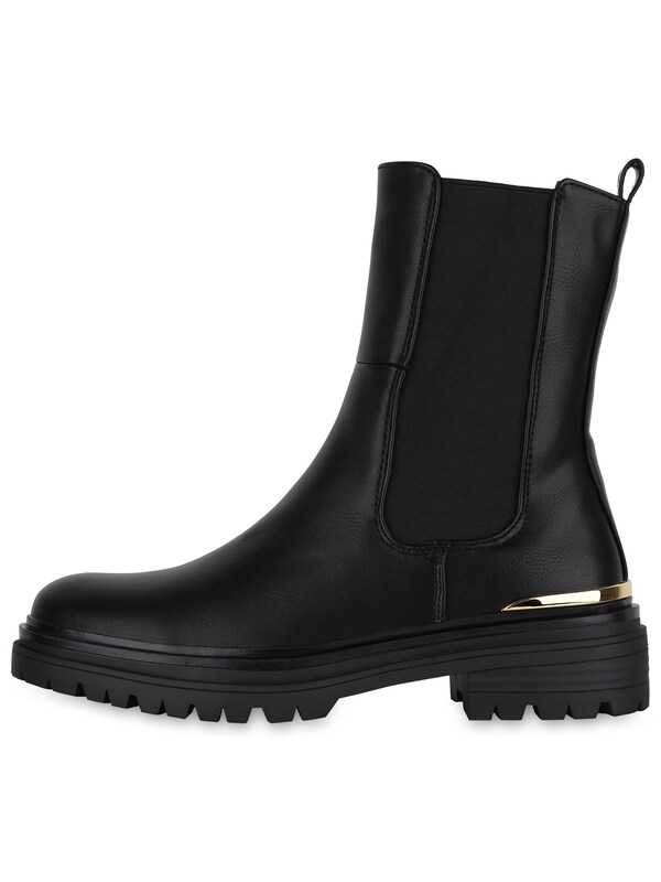 Van Hill Van Hill Stiefelette 'Amelia' in Schwarz Fabrikverkauf