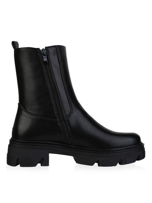 Van Hill Van Hill Chelsea Boots ' Layla ' in Schwarz Sonderangebot