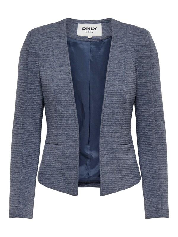 ONLY ONLY Blazer 'LINKA' in Blaumeliert Saisonschlussverkauf