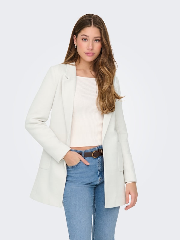 ONLY ONLY Blazer 'ONLBaker-Linea' in Hellgrau Cyber Monday