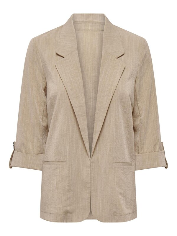 ONLY ONLY Blazer 'ONLMarsa' in Beige Dunkelbeige Räumungsverkauf
