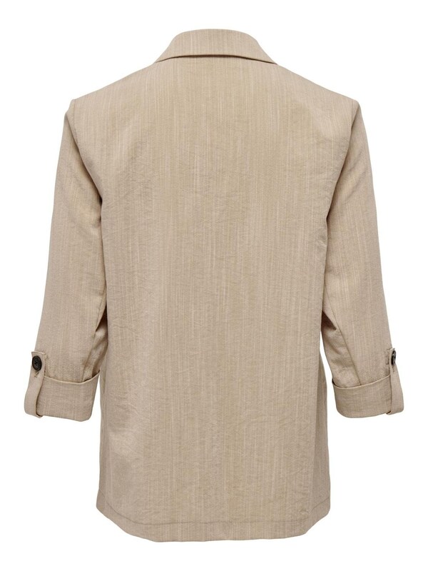 ONLY ONLY Blazer 'ONLMarsa' in Beige Dunkelbeige Räumungsverkauf
