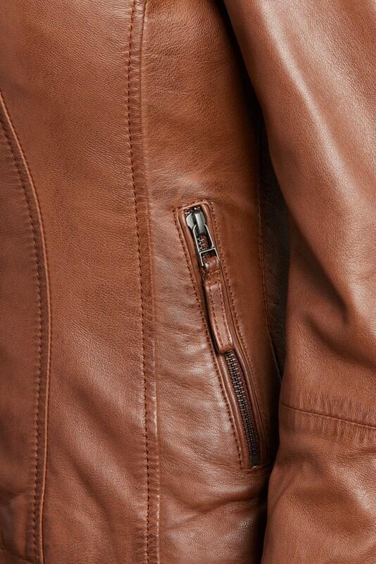 7ELEVEN 7ELEVEN Lederjacke SEPENELOPE in Braun Wochenangebot